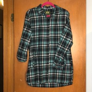 Flannel dress by Stillwater Supply Co.